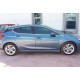 Боковые пороги DPT V-3 (под покраску) для Opel Astra K 2016-2021 гг