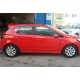 Бокові пороги DPT (чорний глянець) для Opel Corsa E 2015-2019 рр