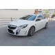 Боковые пороги DPT V-1 (под покраску) для Opel Insignia 2008-2017 гг