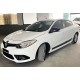 Бокові пороги DPT (Під фарбування) для Renault Fluence 2009-2016 рр