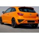Бокові пороги DPT V-1 (Coupe, чорний глянець) для Seat Ibiza 2010-2017 рр