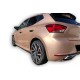 Бокові пороги DPT V-1 (чорний глянець) для Seat Ibiza 2017- рр
