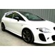 Бокові пороги DPT (чорний глянець) для Seat Leon 2005-2012 рр