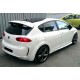 Бокові пороги DPT (чорний глянець) для Seat Leon 2005-2012 рр
