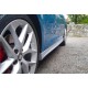 Бокові пороги DPT V-1 (під фарбування) для Seat Leon 2013-2020 рр