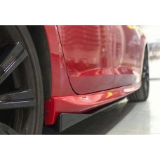 Універсальна накладки на бокові пороги DPT Aero Black (чорний глянець)