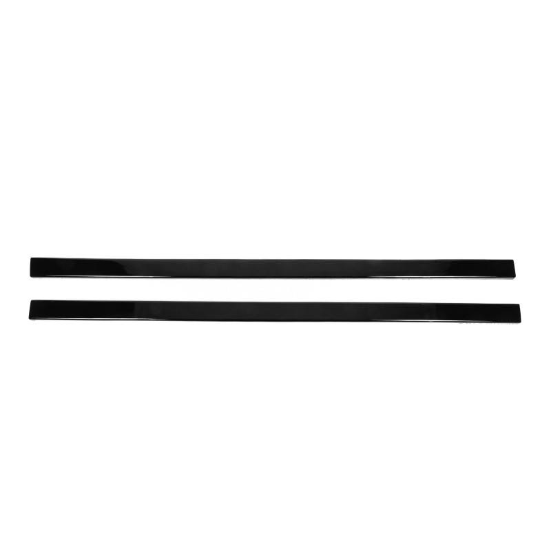 Універсальна накладки на бокові пороги DPT Lower Lip Black (чорний глянець)