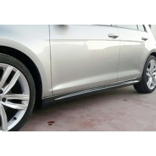 Боковые пороги DPT V-8 (под покраску) для Volkswagen Golf 7/E-Golf