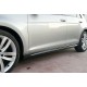 Боковые пороги DPT V-8 (под покраску) для Volkswagen Golf 7/E-Golf