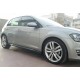 Боковые пороги DPT V-8 (под покраску) для Volkswagen Golf 7/E-Golf