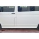 Бокові пороги DPT (чорний глянець) для Volkswagen T6