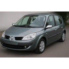 Накладки на дзеркала (2 шт, пласт) для Renault Scenic/Grand 2003-2009 рр