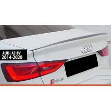 Спойлер DPT V-6 (2014-2020, чорний глянець) для Ауди A3 рр