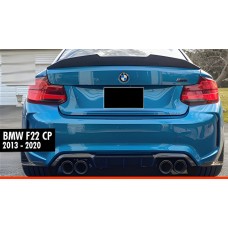 Спойлер DPT (чорний глянець) для BMW 2 серія F22/23 2014-2021 рр