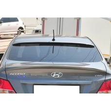 Спойлер DPT (чорний глянець) для Hyundai Accent 2011-2017 рр