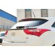 Спойлер DPT (чорний глянець) для Hyundai I-30 2012-2017 рр