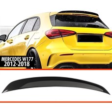 Спойлер DPT V-4 (чорний глянець) для Mercedes A-сlass W176 2012-2018 рр