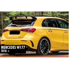 Спойлер DPT V-1 (черный глянец) для Mercedes A-сlass W177 2018- гг
