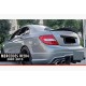 Спойлер DPT V-2 (черный глянец) для Mercedes C-class W204 2007-2015 гг