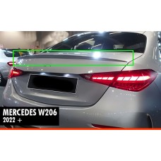 Спойлер DPT (чорний глянець) для Mercedes C-class W206 2022- рр