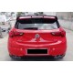 Спойлер DPT V-2 (чорний глянець) для Opel Astra K 2016-2021 рр