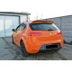 Спойлер DPT V-1 (2009-2012, черный глянец) для Seat Leon