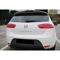 Спойлер DPT V-4 (2009-2012, чорний глянець) для Seat Leon рр