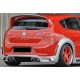 Спойлер DPT V-5 (2005-2009, черный глянец) для Seat Leon