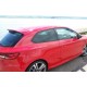 Спойлер DPT V-1 (2 дверки, чорний глянець) для Seat Leon 2013-2020 рр
