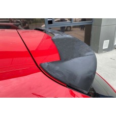 Спойлер DPT V-5 (чорний глянець) для Seat Leon 2013-2020 рр