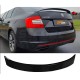 Спойлер DPT V-5 (чорний глянець) для Skoda Octavia III A7 2013-2019рр