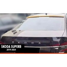 Спойлер DPT V-2 (2019-2024, чорний глянець) для Skoda Superb рр
