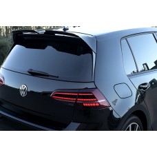 Спойлер DPT V-2 (HB, чорний глянець) для Volkswagen Golf 7/E-Golf
