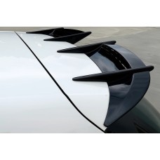 Спойлер DPT V-7 (HB, чорний глянець) для Volkswagen Golf 7/E-Golf