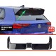 Спойлер DPT V-1 (HB, черный глянец) для Volkswagen Golf 8