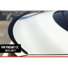 Спойлер DPT (2012-2017, чорний глянець) для Volkswagen Passat СС 2008- рр