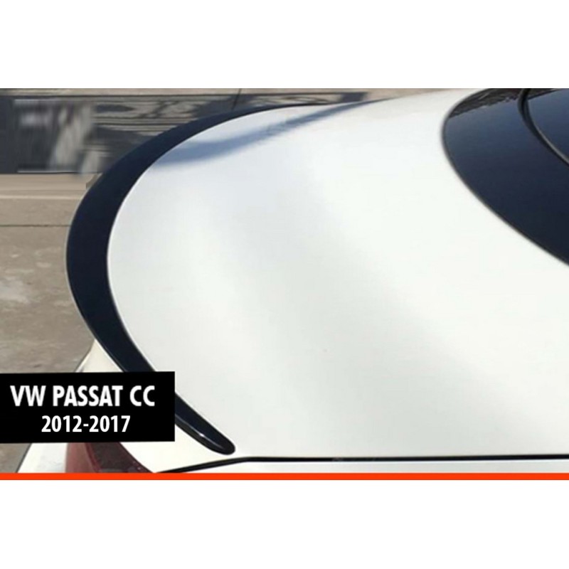 Спойлер DPT (2012-2017, чорний глянець) для Volkswagen Passat СС 2008- рр