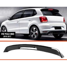 Спойлер DPT V-2 (HB, чорний глянець) для Volkswagen Polo 2010-2017 рр