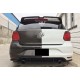 Спойлер DPT V-3 (HB, черный глянец) для Volkswagen Polo 2010-2017 гг