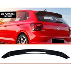 Спойлер DPT V-3 (2017-2021, HB, чорний глянець) для Volkswagen Polo 2017- рр