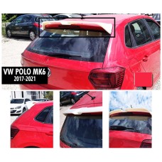 Спойлер DPT V-4 (2017-2021, HB, чорний глянець) для Volkswagen Polo 2017- рр