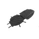 Накидка на сидіння ECO і тканина (1 шт, EcoGrey)