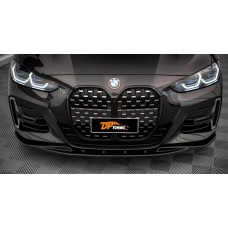 Передня Lip накладка DPT V-1 (чорний глянець) для BMW 4 серія G22/23/26 2020- рр