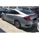 Задні FLAP накладки DPT (чорний глянець) для Honda Civic Sedan X 2016-2021 рр