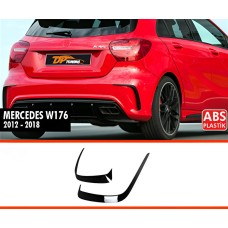 Задние Элерон накладки DPT (черный глянец) для Mercedes A-сlass W176 2012-2018 гг
