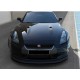 Передня Lip накладка DPT (чорний глянець) для Nissan GT-R