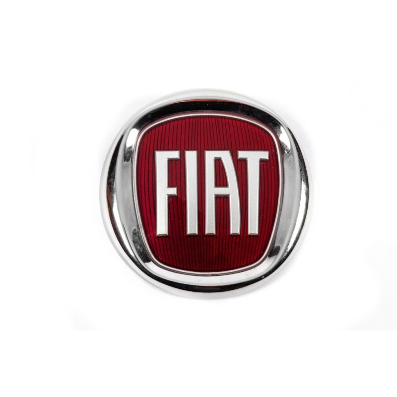 Емблема (Червоний, на штирі) 95 мм для Тюнінг Fiat