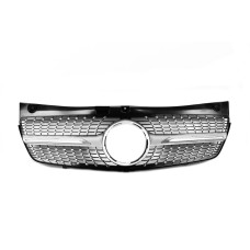Передняя решетка Diamond Silver (2010-2014) для Mercedes Vito W639