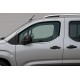 Окантовка окон Omsa Line (2 шт, нержавейка) для Citroen Berlingo/Multispace 2019- гг Окантовка окон Omsa Line (2 шт, нержавейка) для Citroen Berlingo/Multispace 2019- гг