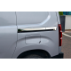 Молдинги раздвижной двери нержавеющая сталь (2 шт.) для Toyota Proace City 2016- гг